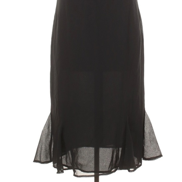 DN Design 16 black sleeveless flared bottom dress - Picture 7 of 14